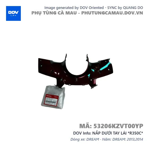 NẮP DƯỚI TAY LÁI *R350C*  — 53206KZVT00YP
