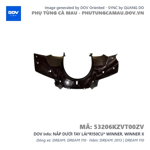 NẮP DƯỚI TAY LÁI*R150CU* WINNER, WINNER X — 53206KZVT00ZV