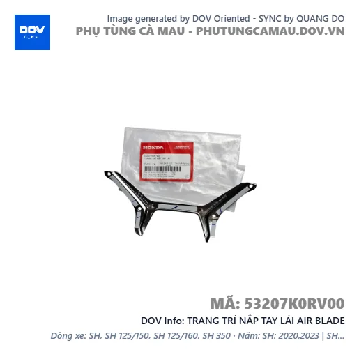 TRANG TRÍ NẮP TAY LÁI AIR BLADE — 53207K0RV00