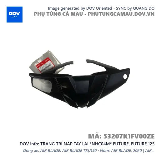 TRANG TRÍ NẮP TAY LÁI *NHC04M* FUTURE, FUTURE 125 — 53207K1FV00ZE
