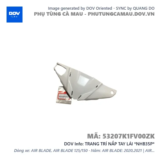 TRANG TRÍ NẮP TAY LÁI *NHB35P*  — 53207K1FV00ZK