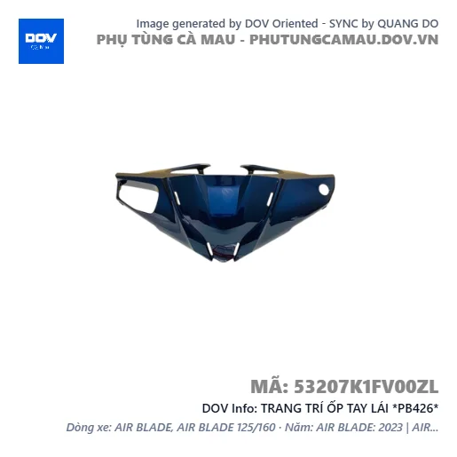 TRANG TRÍ ỐP TAY LÁI *PB426* — 53207K1FV00ZL