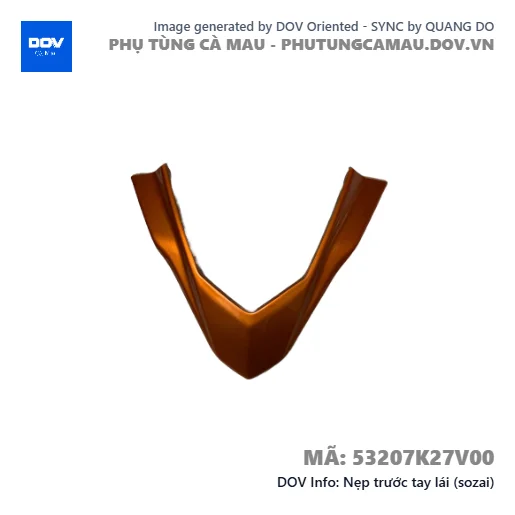 Nẹp trước tay lái (sozai)  — 53207K27V00