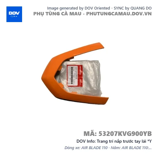 Trang trí nắp trước tay lái *Y — 53207KVG900YB