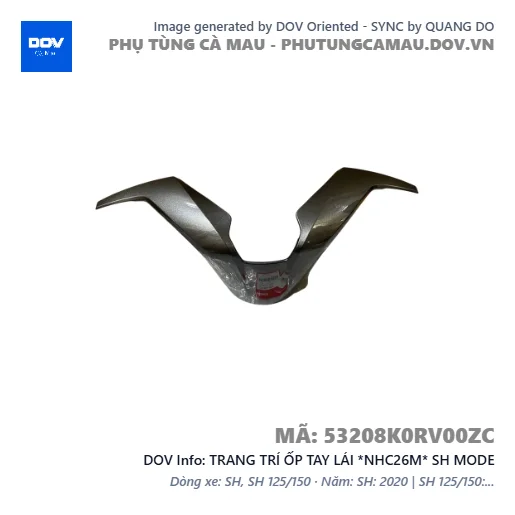 TRANG TRÍ ỐP TAY LÁI *NHC26M* SH MODE — 53208K0RV00ZC