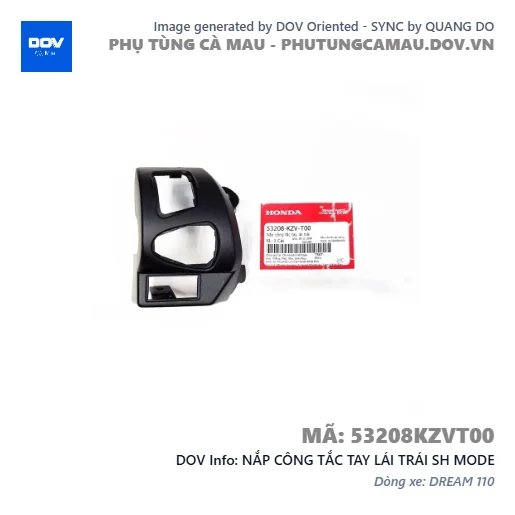 NẮP CÔNG TẮC TAY LÁI TRÁI SH MODE — 53208KZVT00