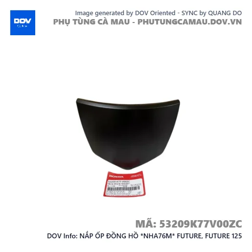 NẮP ỐP ĐỒNG HỒ *NHA76M* FUTURE, FUTURE 125 — 53209K77V00ZC