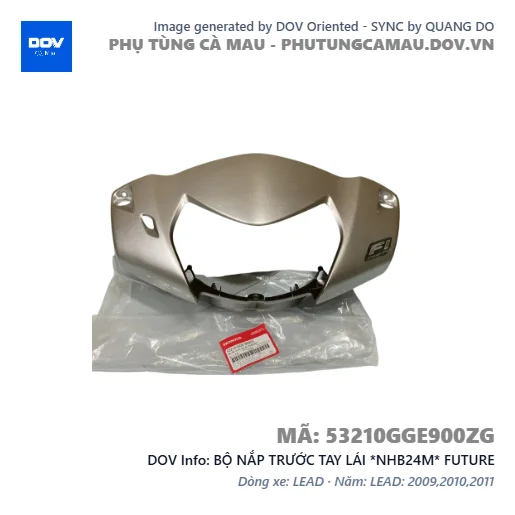 BỘ NẮP TRƯỚC TAY LÁI *NHB24M* FUTURE — 53210GGE900ZG