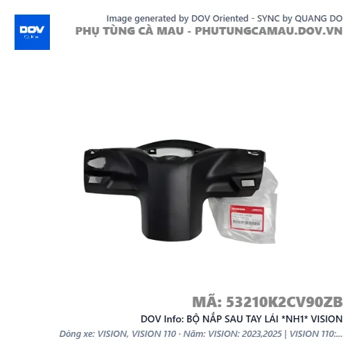 BỘ NẮP SAU TAY LÁI *NH1* VISION — 53210K2CV90ZB