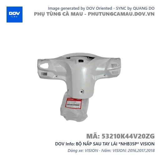BỘ NẮP SAU TAY LÁI *NHB35P* VISION — 53210K44V20ZG