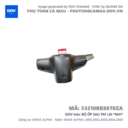 BỘ ỐP SAU TAY LÁI *NH1*  — 53210KRS970ZA