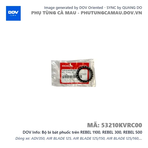 Bộ bi bát phuốc trên REBEL 1100, REBEL 300, REBEL 500 — 53210KVRC00