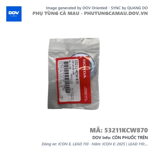 CÔN PHUỐC TRÊN — 53211KCW870