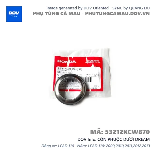 CÔN PHUỘC DƯỚI DREAM — 53212KCW870