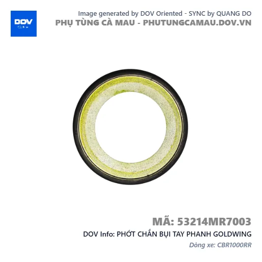PHỚT CHẮN BỤI TAY PHANH GOLDWING — 53214MR7003