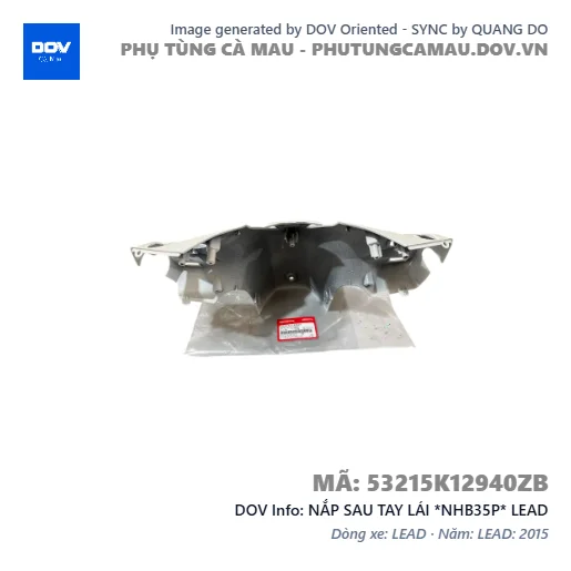 NẮP SAU TAY LÁI *NHB35P* LEAD — 53215K12940ZB