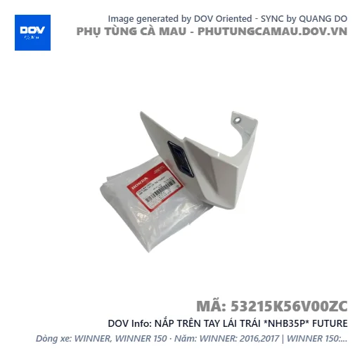 NẮP TRÊN TAY LÁI TRÁI *NHB35P* FUTURE — 53215K56V00ZC