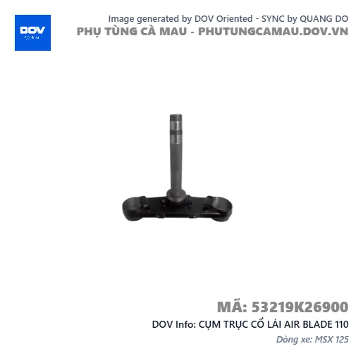 CỤM TRỤC CỔ LÁI AIR BLADE 110 — 53219K26900