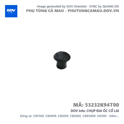 CHỤP ĐAI ỐC CỔ LÁI  — 53232K94T00