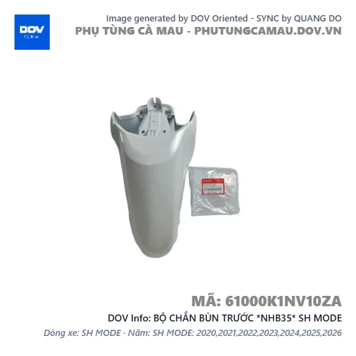 BỘ CHẮN BÙN TRƯỚC *NHB35* SH MODE — 61000K1NV10ZA