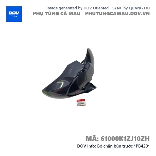 Bộ chắn bùn trước *PB420*  — 61000K1ZJ10ZH