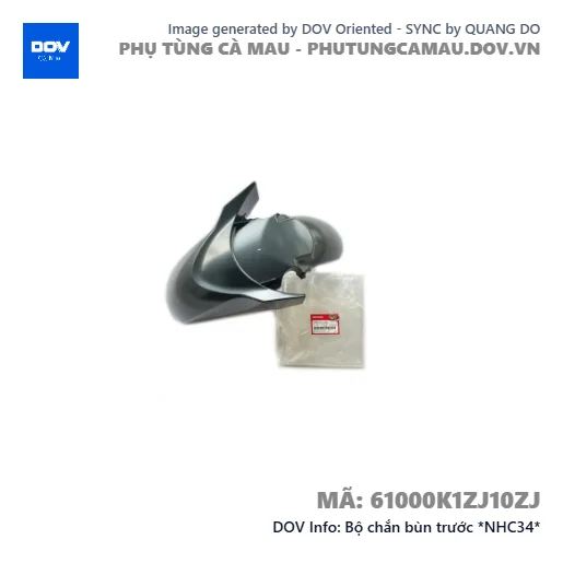 Bộ chắn bùn trước *NHC34*  — 61000K1ZJ10ZJ