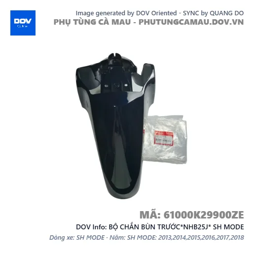 BỘ CHẮN BÙN TRƯỚC*NHB25J* SH MODE — 61000K29900ZE