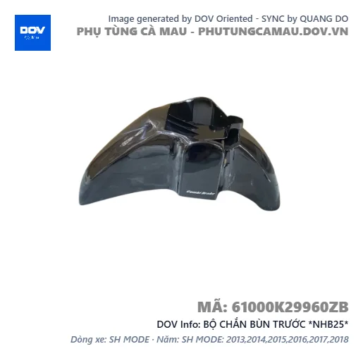 BỘ CHẮN BÙN TRƯỚC *NHB25*  — 61000K29960ZB