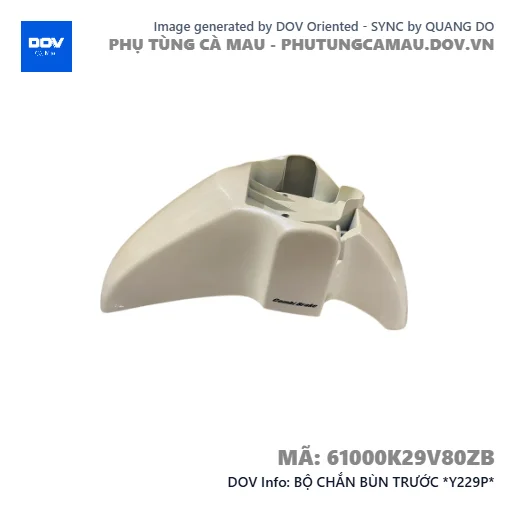 BỘ CHẮN BÙN TRƯỚC *Y229P*  — 61000K29V80ZB