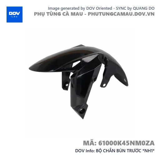 BỘ CHẮN BÙN TRƯỚC *NH1*  — 61000K45NM0ZA