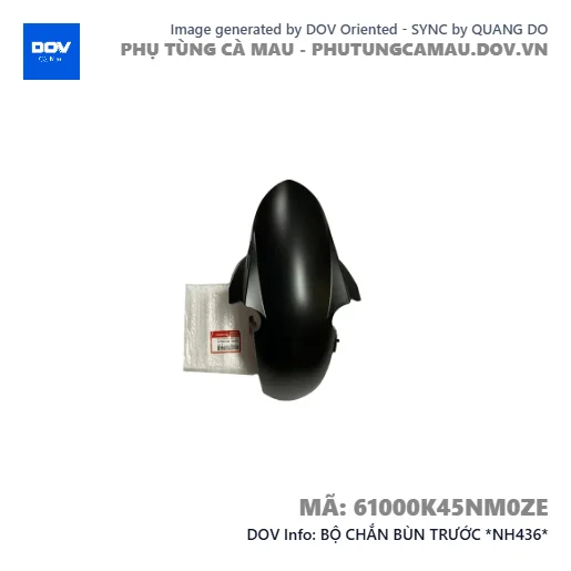 BỘ CHẮN BÙN TRƯỚC *NH436*  — 61000K45NM0ZE