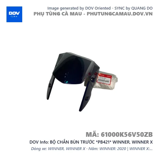 BỘ CHẮN BÙN TRƯỚC *PB421* WINNER, WINNER X — 61000K56V50ZB
