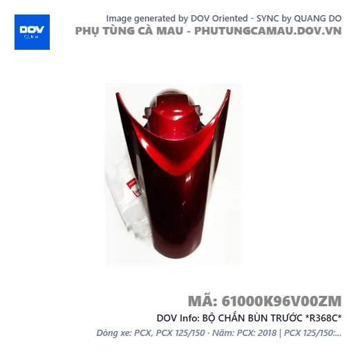 BỘ CHẮN BÙN TRƯỚC *R368C* — 61000K96V00ZM
