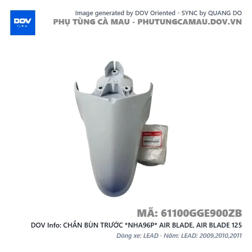 CHẮN BÙN TRƯỚC *NHA96P* AIR BLADE, AIR BLADE 125 — 61100GGE900ZB