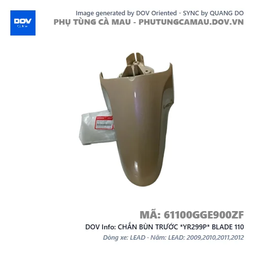 CHẮN BÙN TRƯỚC *YR299P* BLADE 110 — 61100GGE900ZF