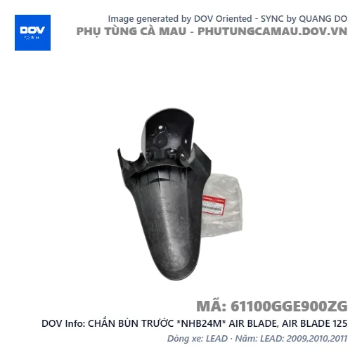CHẮN BÙN TRƯỚC *NHB24M* AIR BLADE, AIR BLADE 125 — 61100GGE900ZG