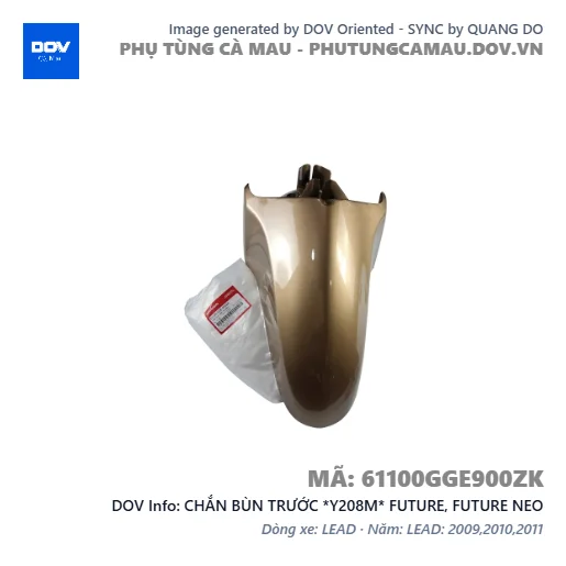 CHẮN BÙN TRƯỚC *Y208M* FUTURE, FUTURE NEO — 61100GGE900ZK