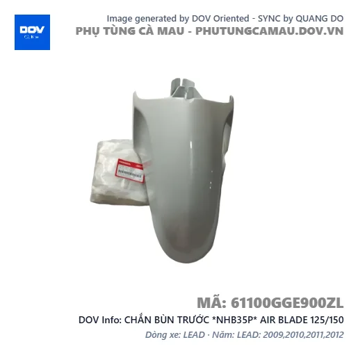 CHẮN BÙN TRƯỚC *NHB35P* AIR BLADE 125/150 — 61100GGE900ZL