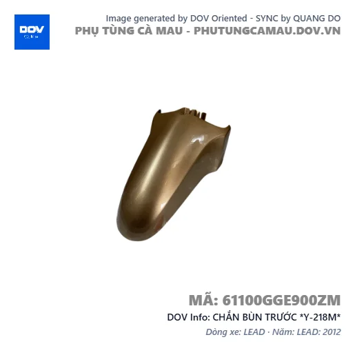 CHẮN BÙN TRƯỚC *Y-218M*  — 61100GGE900ZM