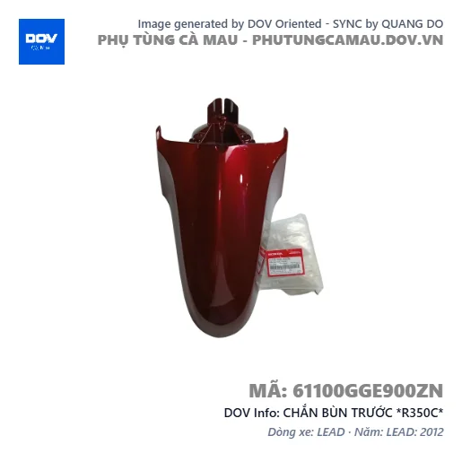 CHẮN BÙN TRƯỚC *R350C*  — 61100GGE900ZN