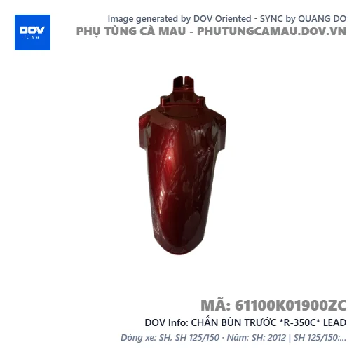 CHẮN BÙN TRƯỚC *R-350C* LEAD — 61100K01900ZC