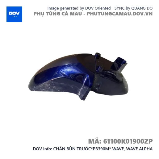 CHẮN BÙN TRƯỚC*PB390M* WAVE, WAVE ALPHA — 61100K01900ZP