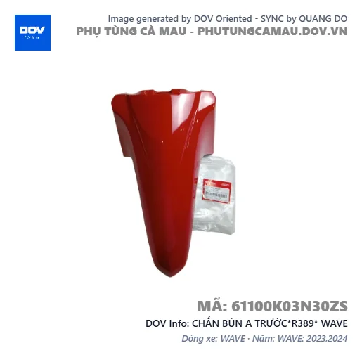 CHẮN BÙN A TRƯỚC*R389* WAVE — 61100K03N30ZS