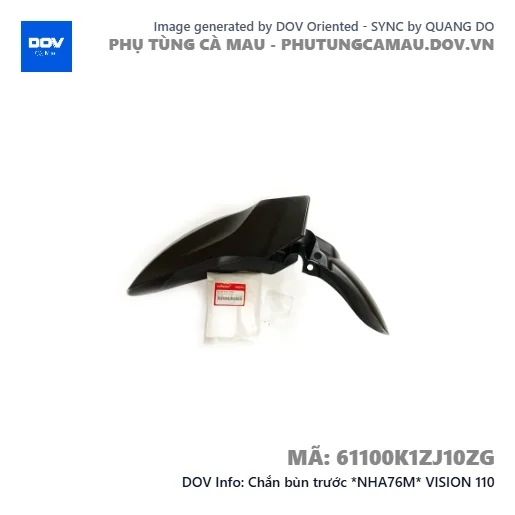 Chắn bùn trước *NHA76M* VISION 110 — 61100K1ZJ10ZG