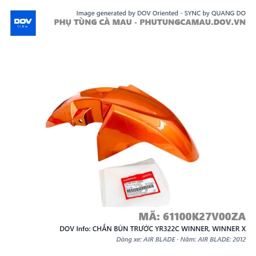CHẮN BÙN TRƯỚC YR322C WINNER, WINNER X — 61100K27V00ZA