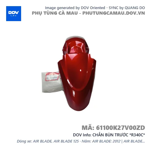 CHẮN BÙN TRƯỚC *R340C*  — 61100K27V00ZD