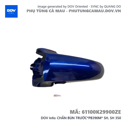 CHẮN BÙN TRƯỚC*PB390M* SH, SH 350 — 61100K29900ZE