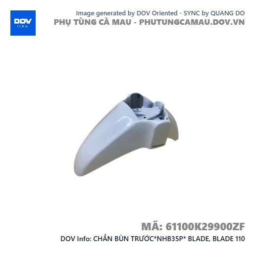 CHẮN BÙN TRƯỚC*NHB35P* BLADE, BLADE 110 — 61100K29900ZF