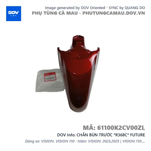 CHẮN BÙN TRƯỚC *R368C* FUTURE — 61100K2CV00ZL