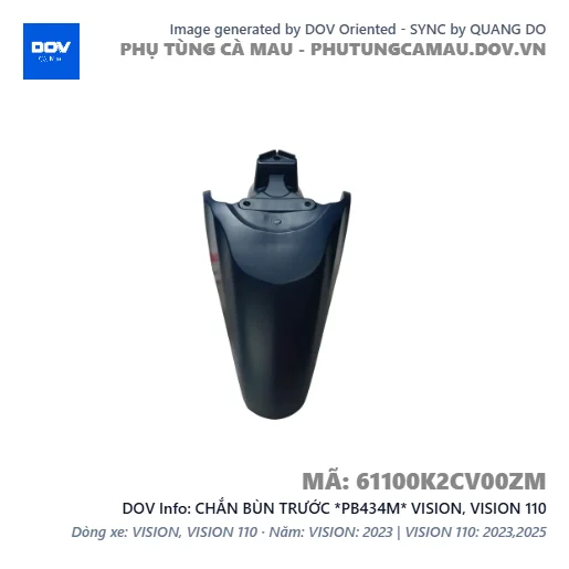 CHẮN BÙN TRƯỚC *PB434M* VISION, VISION 110 — 61100K2CV00ZM